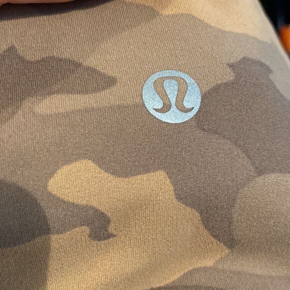 NWT Lululemon Align High-Rise Pant 25" Heritage 365 Camo Beige Size 16 - Picture 8 of 11